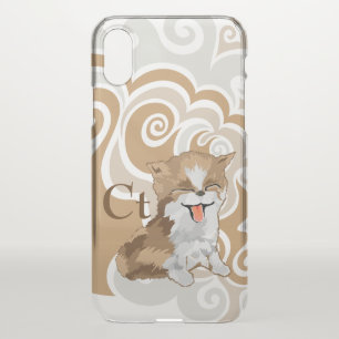Uncommon IPhone 7 Clear Happy Kitten X Case
