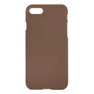 Uncommon iPhone 7 Clearly Deflector Case Brown