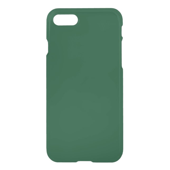 Uncommon iPhone 7 Clearly Deflector Dark Evergreen Case (Back)