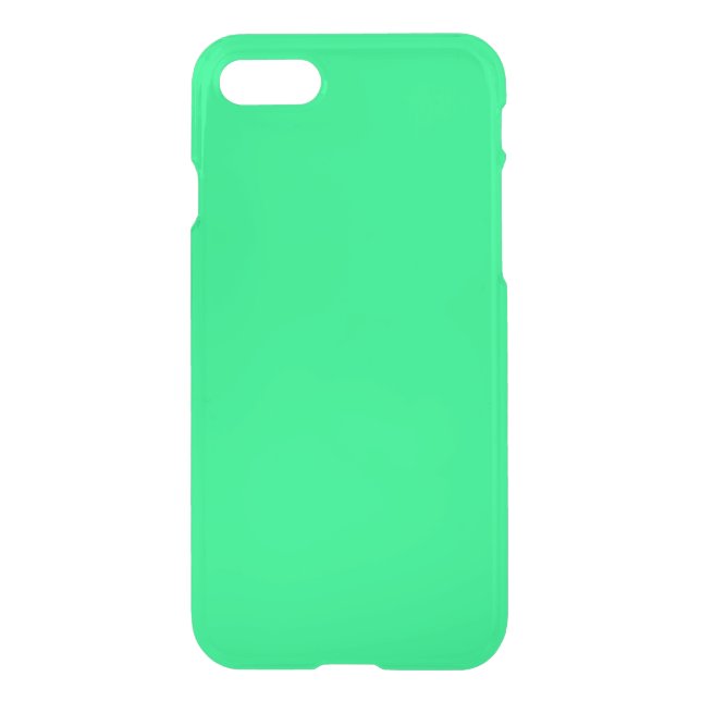 Uncommon iPhone 7 Clearly Deflector Neon Green Case (Back)