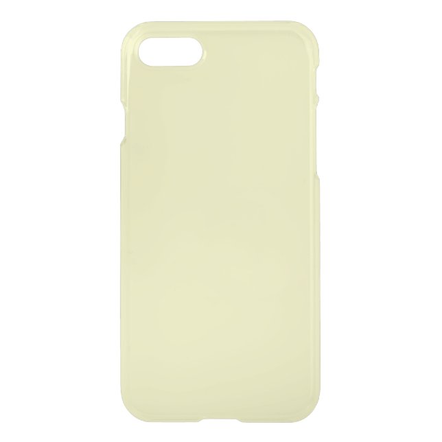 Uncommon iPhone 7 Clearly Deflector Neon Yellow Case (Back)