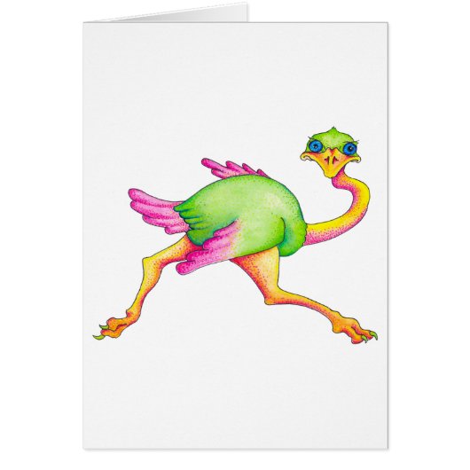 Uncommon Ostrich Cards (Front)