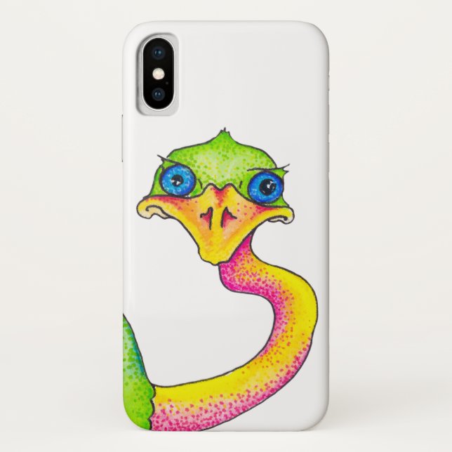 Uncommon Ostrich Case-Mate iPhone Case (Back)