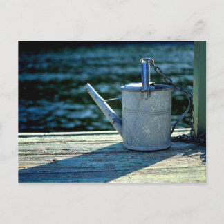 Uncommonly Beautiful postcard (watering can)