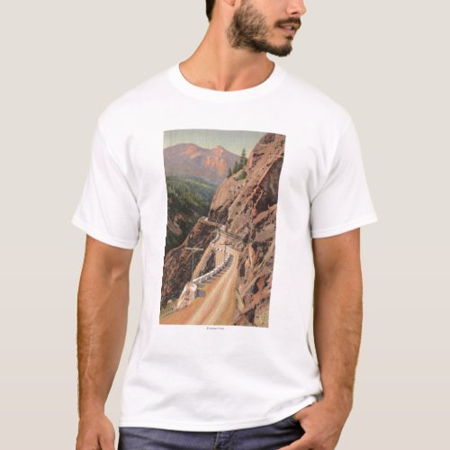 Uncompahgre Gorge and Million Dollard Highway T_Shirt