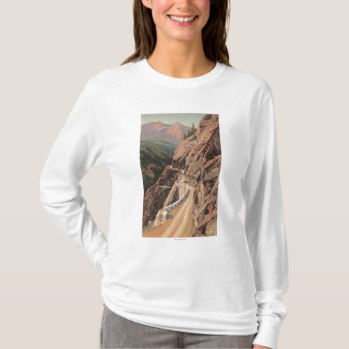 Uncompahgre Gorge and Million Dollard Highway T_Shirt