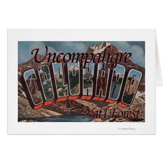 Uncompahgre Nat'l Forest, Colorado (Front Horizontal)