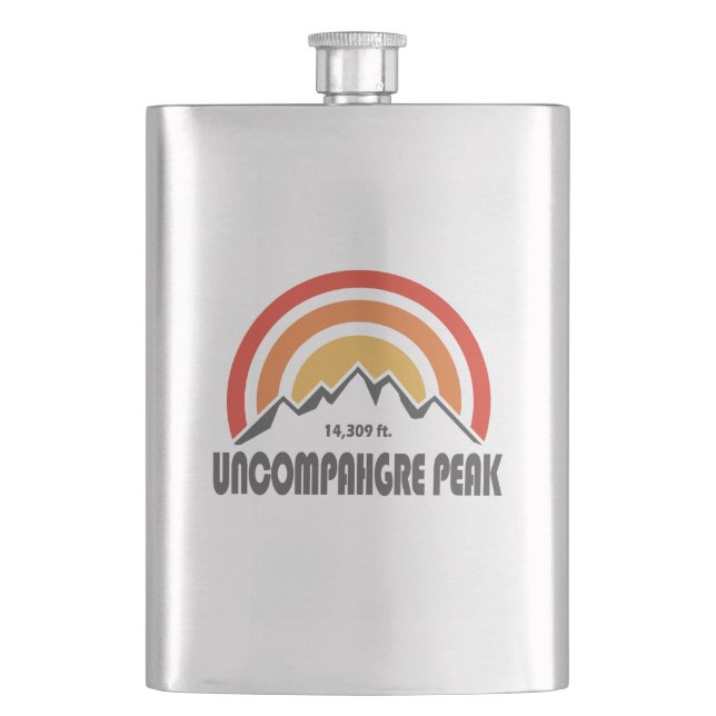 Uncompahgre Peak Flask (Front)