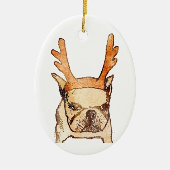 Unconditional Ceramic Ornament (Front)