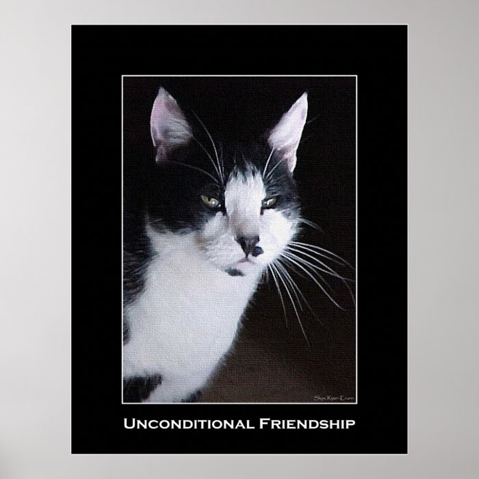 UNCONDITIONAL FRIENDSHIP Motivational Print