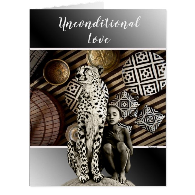 Unconditional Love  Cards (Front)