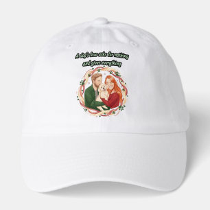 Unconditional Love custom Dog's name  Hat