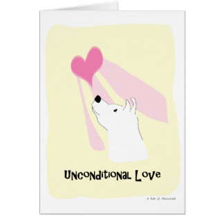 Unconditional Love Dog - Paw of Attraction Cards
