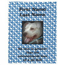 Unconditional Love of a Pit Bull (personalized)