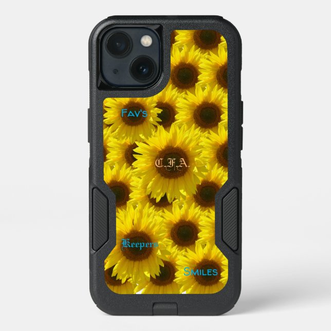 Unconditional love Sunflowers Otterbox iPhone Case (Back)