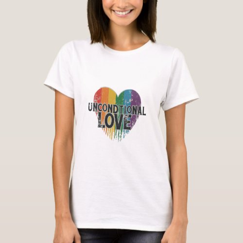 Unconditional Love Womens T_Shirt