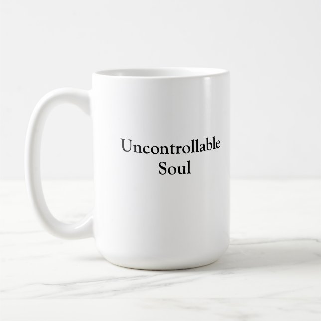 Uncontrollable Soul Hoodie Coffee Mug (Left)