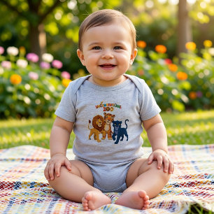 Unconventional Zoo Baby Bodysuit