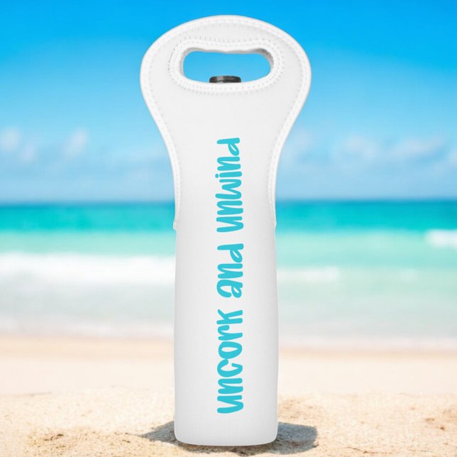 Uncork and Unwind Funny  Wine Bag (Creator Uploaded)