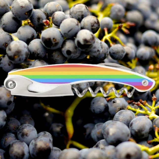 Uncork with Pride: Rainbow Flag Waiter's Corkscrew (Creator Uploaded)
