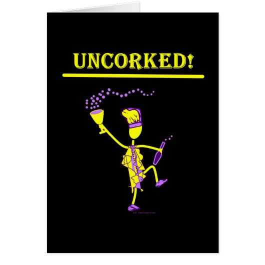 Uncorked! Gifts & Tees Cards (Front)