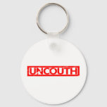 Uncouth Stamp Keychain