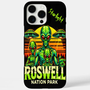Uncover Alien Mysteries in Roswell! iPhone 16 Pro Max Case