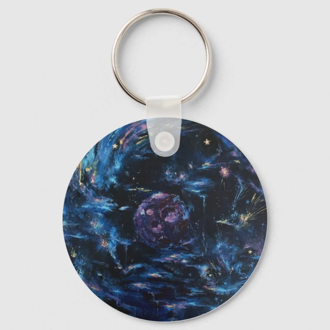 Uncovering Psyche Keychain (Front)