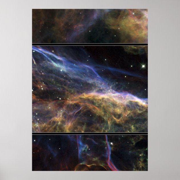 Uncovering The Veil Nebula Poster | Zazzle