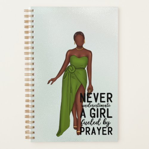 Undated Inspirational Black Girl Planner