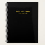 Undated Weekly Monthly Planner for Business Bulk<br><div class="desc">Stylish black and gold planner with undated weekly and monthly layouts. Ideal for corporate gifting,  client onboarding,  and team productivity kits. Personalize for bulk orders.</div>