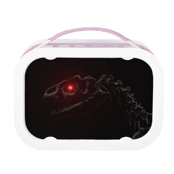 Undead Dinosaur Lunch Box by lucidreality at Zazzle