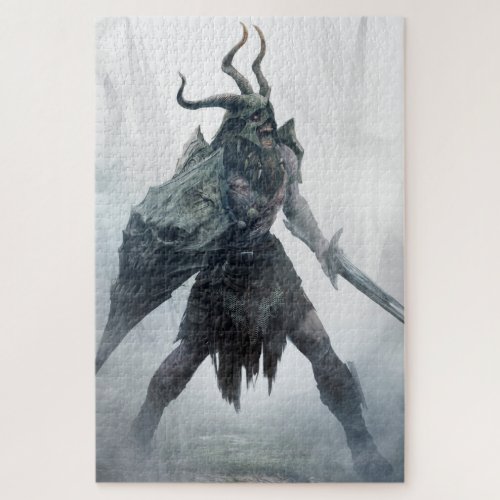 Undead Draugr Warrior Jigsaw Puzzle