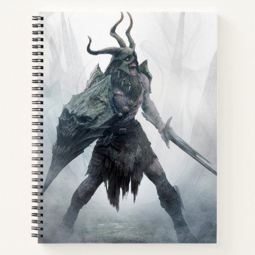 Undead Draugr Warrior Notebook