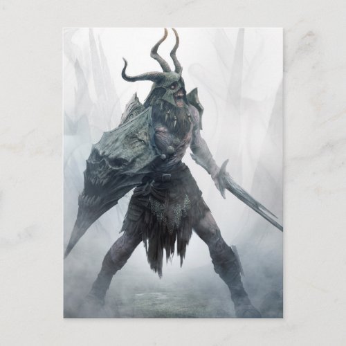 Undead Draugr Warrior Postcard