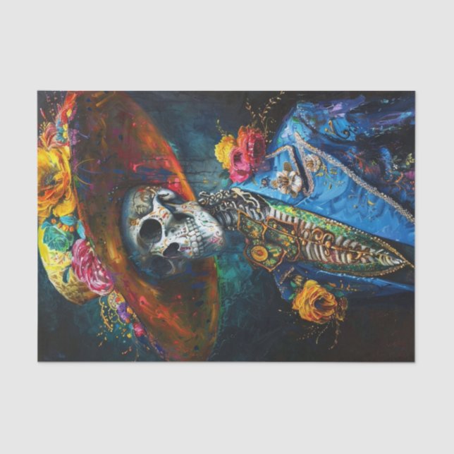 Undead Dude4 Tissue Paper (Front)