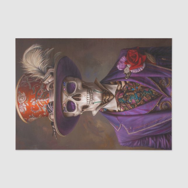 Undead Dude8 Tissue Paper (Front)