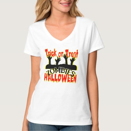 Undead Encounters Await Trick or Treat if You  T_Shirt
