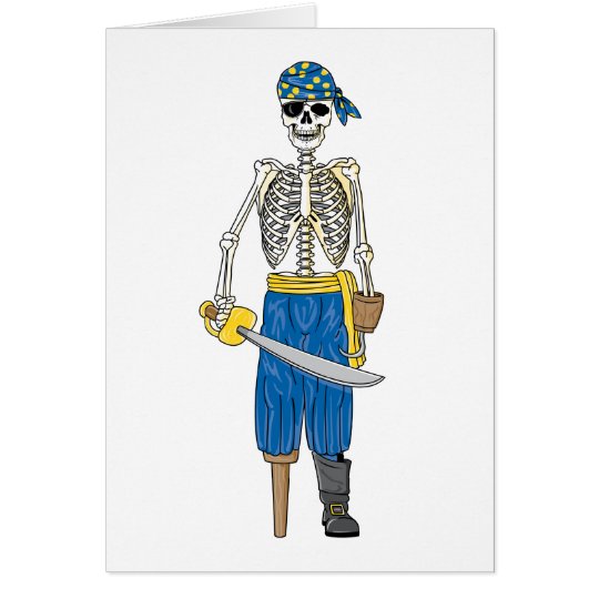 Undead Pirate Card