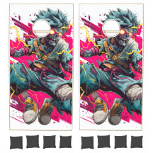 Undead Surge: The CJ Graphic Studio Cornhole Set