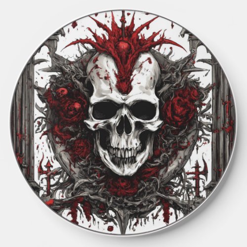Undead Uprising Conquer the Apocalypse with Death Wireless Charger