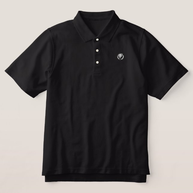 Undeadwear Logo Embroidered Polo Shirt (Design Front)