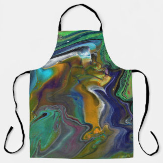 Undecided 3 Colorful Abstract Kitchen/Work Apron