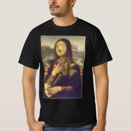 Undecided Mona Lisa  T_Shirt