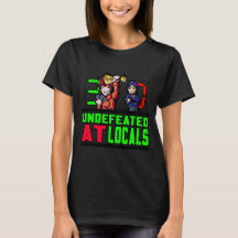 Undefeated At Locals Custom Name/Number Shirt