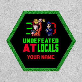 Undefeated at Locals Hex Patch Your Name!