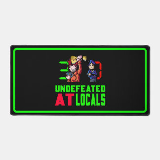 Undefeated At Locals Logo Desk Mat