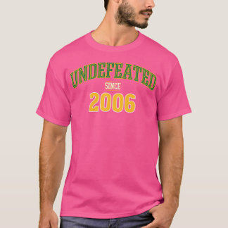 Undefeated Since 2006 - Seattle Supersonics Basket T-Shirt