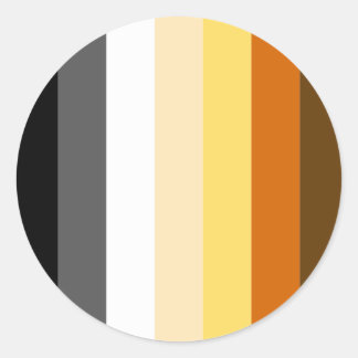 undefined classic round sticker