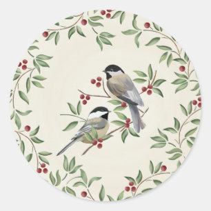 undefined classic round sticker